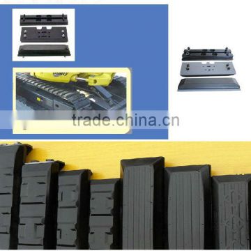 Rubber track Pad/rubber crawler block for heavy duty Construction Machinery and farm machinery equipment