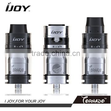 2016 wholesale Hot Selling --IJOY Tornado RDTA 300W Huhe Vape Cloud Atomizer with Delrin Wide Drip Tip