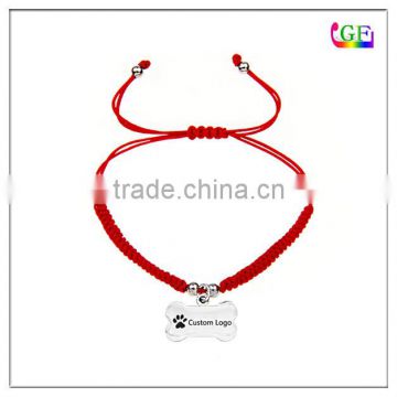 Customized design crystal wrap leather bracelet with good prices