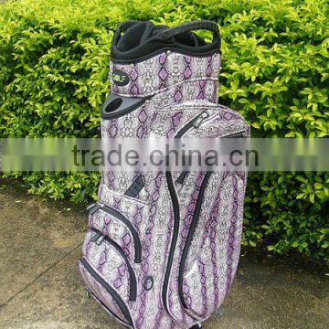 snake pattern purple golf bags for sale