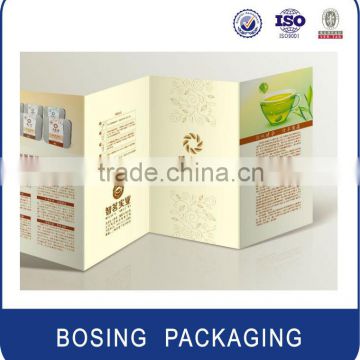 China full color cheap brochure printing/fancy softcover brochure printing