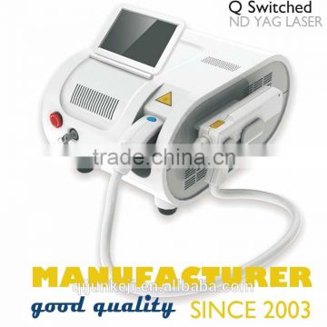 Permanent Tattoo Removal Profession Q Switch Nd YAG 1 HZ Laser Tattoo Remover And Skin Whitening