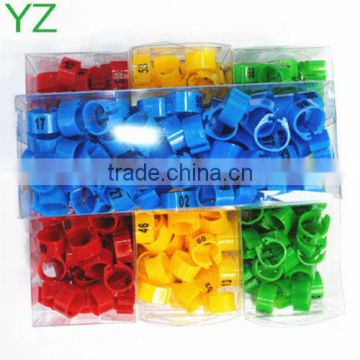 2014 Hot Sale Colorful Plastic Bands plastic poultry rings