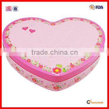 printed tin gift box/gift can wholesale made in china