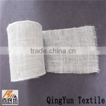100% jute fabric with rolls nature color