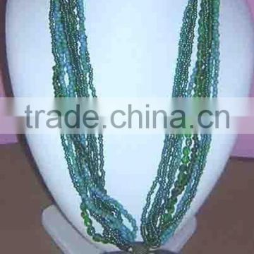 Emerald Imitation necklace