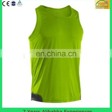 2015 Hot selling mens gym singlet for customized( 7 Years Alibaba Experience)