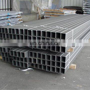 polished 201 304 stainless steel square tube for chair manufacturer
