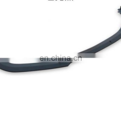 Gloss black 1pc Body Kit Splitter Front Bumper Lip Splitter fit for Honda Civic 2016- 2020 Trim Protection Splitter Spoiler