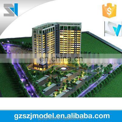 Apartment and office building model maker , 3d miniature model