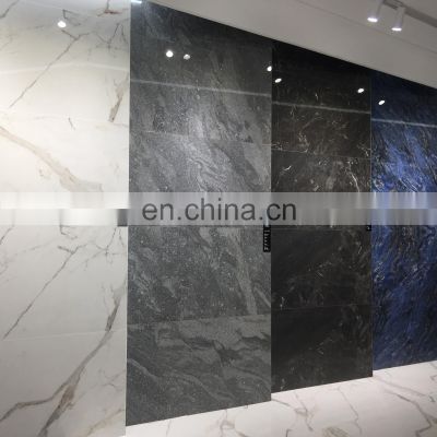 Full polished glazed 750x1500 big tile marble look first choice on sale porcelain tile flooring JM758199D