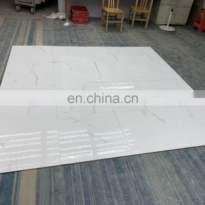 China white Volakas 600x600mm ceramic tile large stock available promotional price flooring prices,indonesian marble tiles