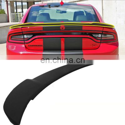 Honghang Manufacture Auto Plastic Car Accessories Universal Rear Lip Rear wing For Dodge Charger 2011-2018