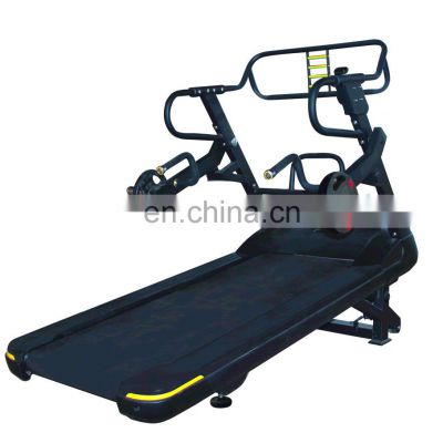 Wholesale 2021 Multi 2021 Home Gym Exercise Machine non Motorized Treadmill Elegant Series no Electric Walking Motorized Treadmill for gym