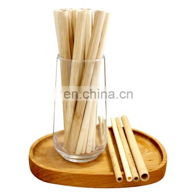 Biodegradable Organic Drink Bamboo Straw High Quality Eco-friendly Reusable Bamboo Straw