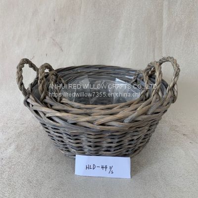 Custom Wholesale Cheap Planter Basket Decorative Woven Storage Basket