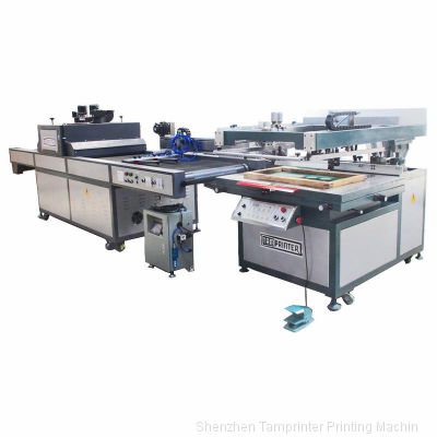 Tamprinter printing machinery UV ink automatic screen printing machine for paper