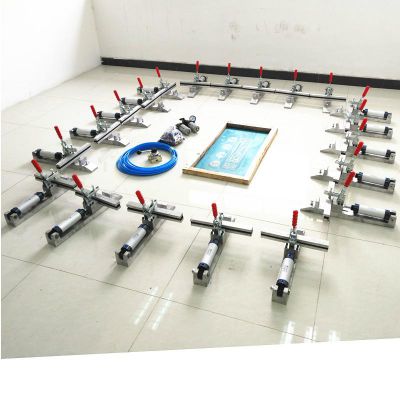Tamprinter Pneumatic Clamp Screen Stretcher for sieves and screening