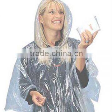 Emergency Disposable Plastic Cheap Rain Poncho