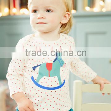 hot sell children's long sleeve t shirt made in china