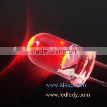 Super bright 5mm Red flashing led 6.8hz