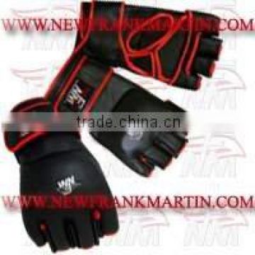 NFM MMA Gloves, Grappling Gloves, Free Fight Gloves, Leather half finger Gloves, Open Palm Gloves, Manufacturer Wholesaler