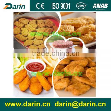 Various shapes meat patty nugget forming machine/hamburger making line with best price