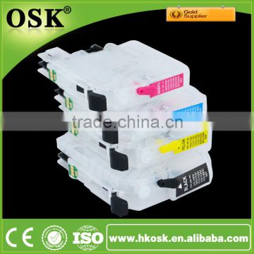 LC237 refill ink cartridge for Brother MFC-J4620 short ink cartridge with auto reset chip