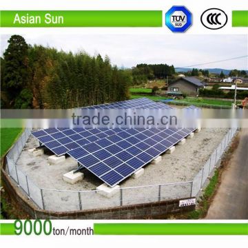 top quality PV bracket roof solar system(10kw 15kw 30kw)