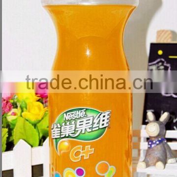 customer's logo and color juice bottle