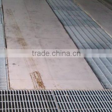 Guangzhou factory supply galvanized road drainage steel grating