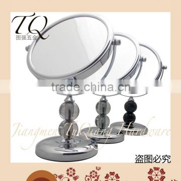 Customized logo Acrylic Standing Cosmetic Mirror