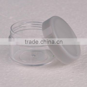 Oval Disposable Plastic Jar for Hardware loose powder case