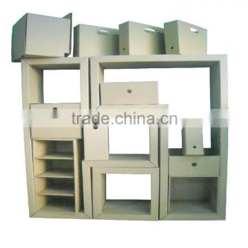 corrugated paper furniture for office