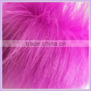 long pile pink monster faux fur fabric