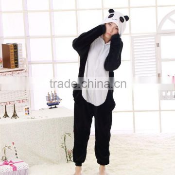 M/L promotional customized plush panda animated cartoon jumpsuits/one-pieces/teddies/bodysuit