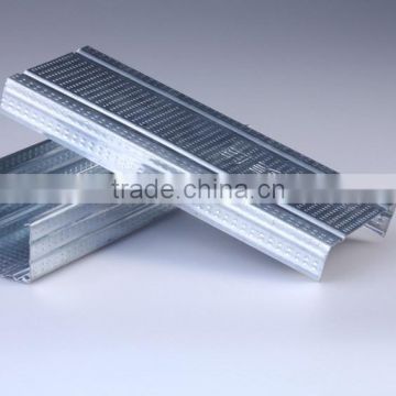 U Channel Track Galvanized Light Steel Keel for Drytwall Partition Project