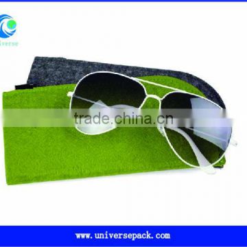 Popular sleeve design felt glasses bag