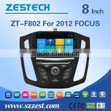 Wholesale car fm radios audio multimidea player double din car dvd gps for Ford focus 2012 support Phone 3G DVR SWC BT