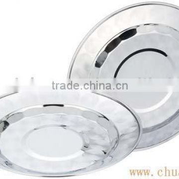 Indian Stainless Steel Dish of Round Shape-JJLHP20