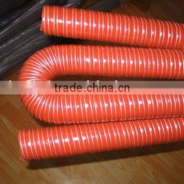 Red silicone rubber hose