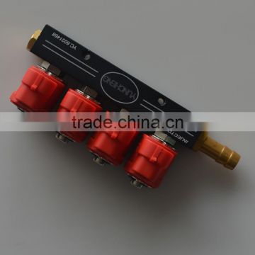3cyl cng/lpg common injector rail fit for v3 or v6 vehicles