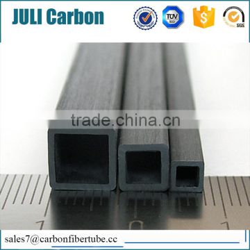 Juli factory high strenght custom pultrusion carbon fiber square/rectangle tube