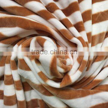 factory produced spandex velboa fabric used for housewear