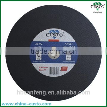 T41 Cutting Disc, 12 inch 300x2.5x25.4mm size, Flat Freehand shape, For Metal of Blue Color