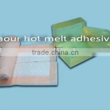 Construction hot melt Adhesive for pads