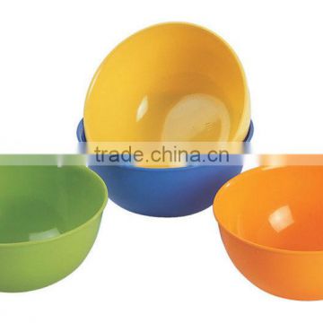 5.2" Colorful Plastic Bowl set