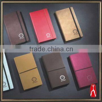 high quality a5 leather bound notebook with customized logo