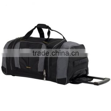 Fashion high quality 100% polyester china cheap duffle bag luggage