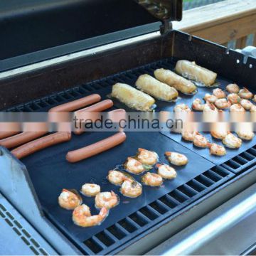 Nonstick BBQ Grill Mat Can Also be Used in Gas and Electric Ovens